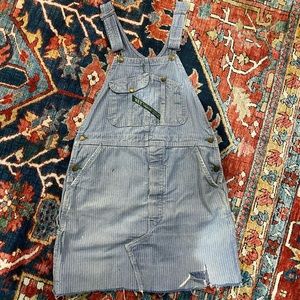 Vintage key overall dress🌅 Free People tagged for exposure